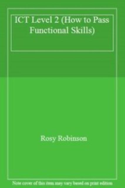 Ict Level 2 by Rosy Robinson Paperback Book
