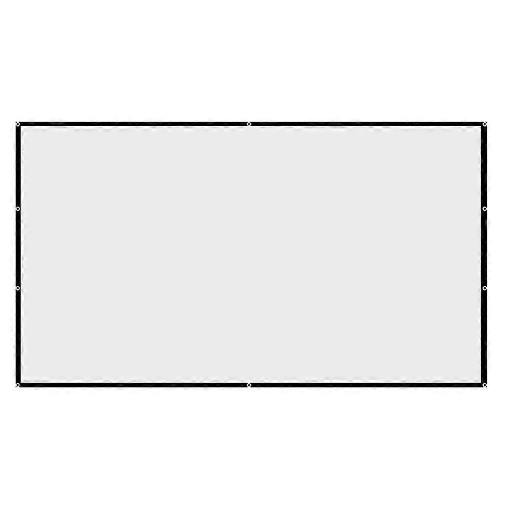 Projektorduk Bärbar vikbar projektionsduk för hemmabio Camping Inomhus Utomhusprojektor Filmskärm