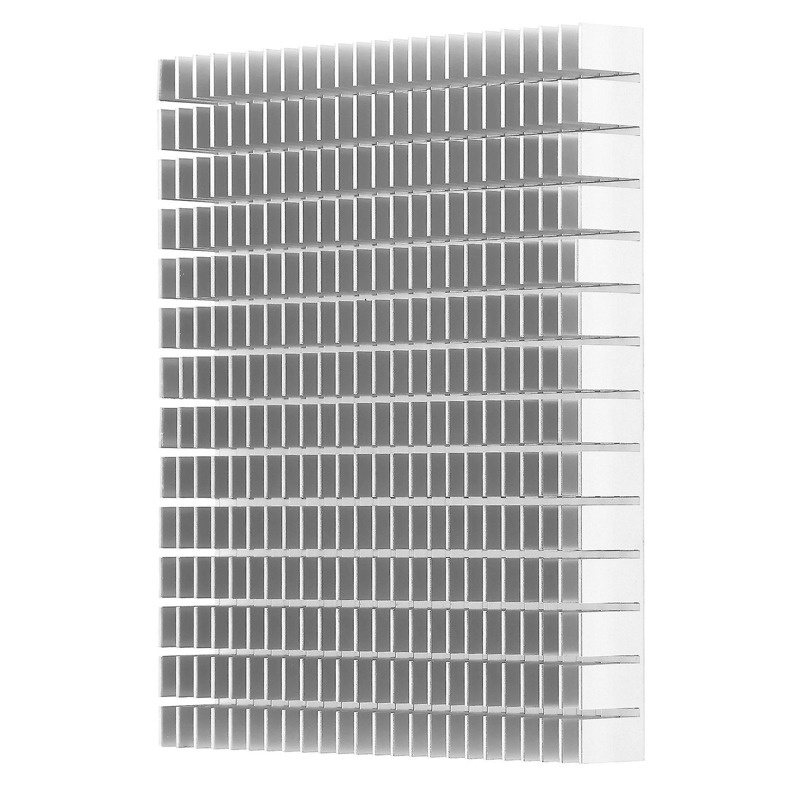 Heat Sink Aluminium Cooler Cooling Heatsink Radiator 150x120x20mm for CPU Amplifier PCBWhite