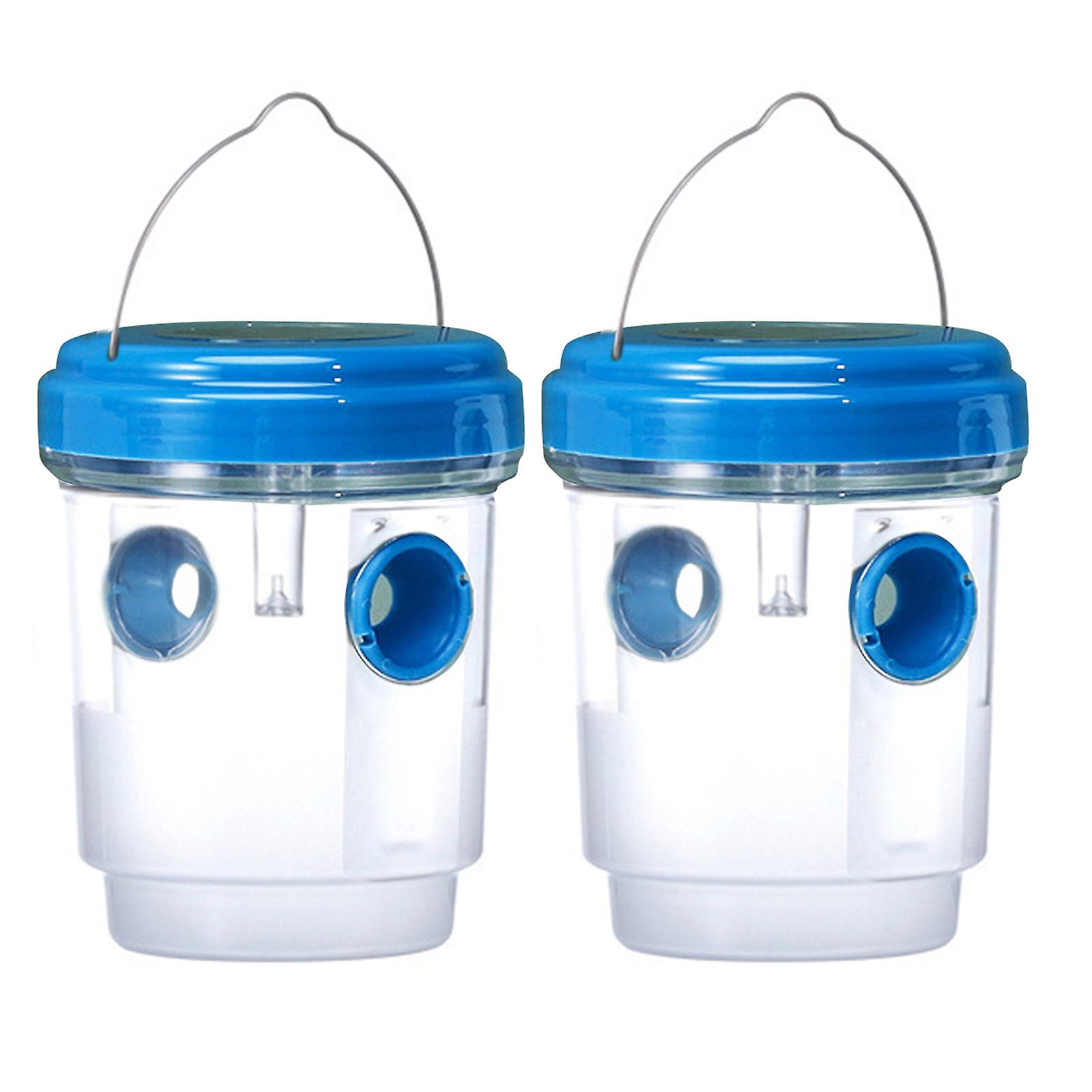 Wasps Bees Trap with Hanging Hook Photocatalytic Flys Trapping Tool for Garden Lawn