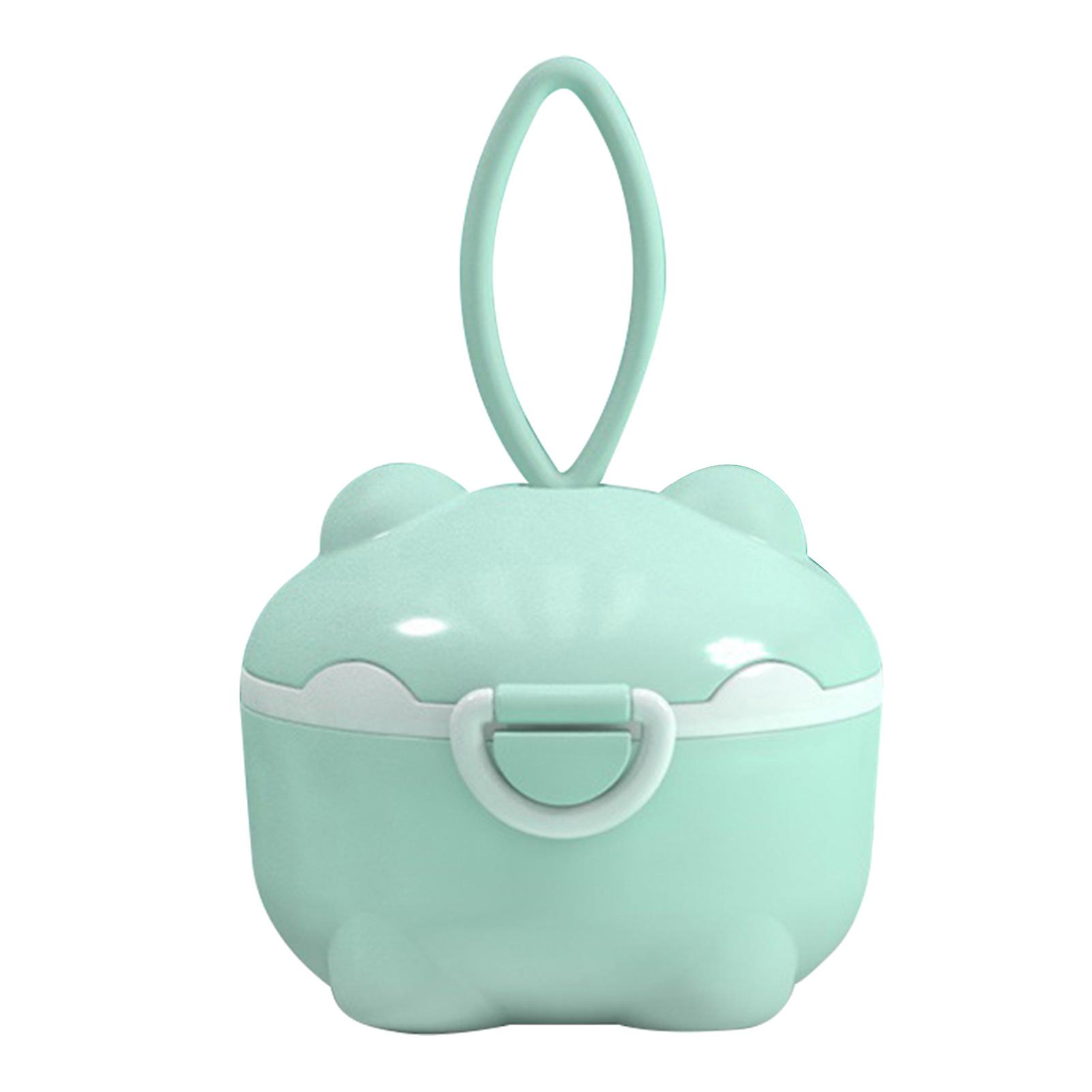 Baby Milk Powder Dispenser Box with Handle Large Capacity Food Storage Jar for Outdoor Activities