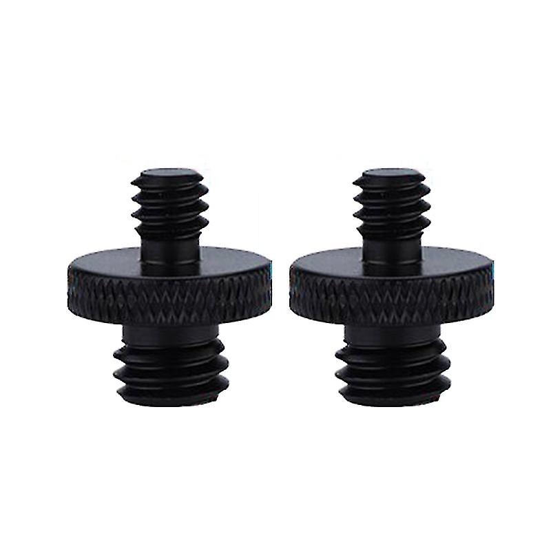 2x 1/4"-20 Male To M4 M5 M6 M8 M10 Male Threaded Screw Tripod Adapter Mount Camera Mounting Converter Screw For Projector Stand