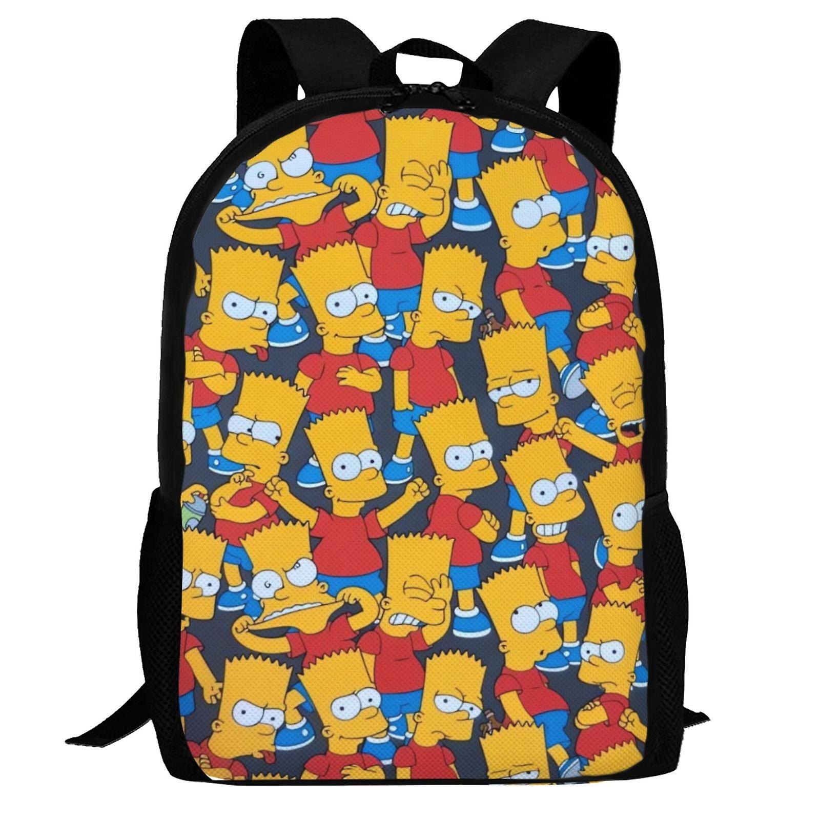 The Simpsons Backpack,Laptop Backpack Lightweight Casual DaypackMulti-Function Travel Backpack