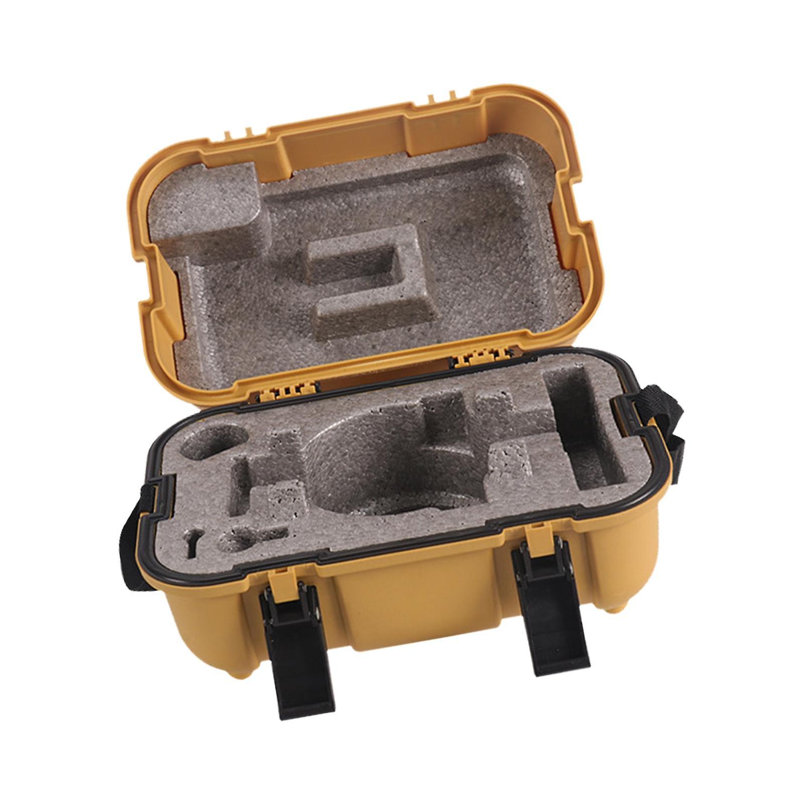 Surveying Instrument Box Sturdy Level Carrying Case for Theodolite Prism Set Red