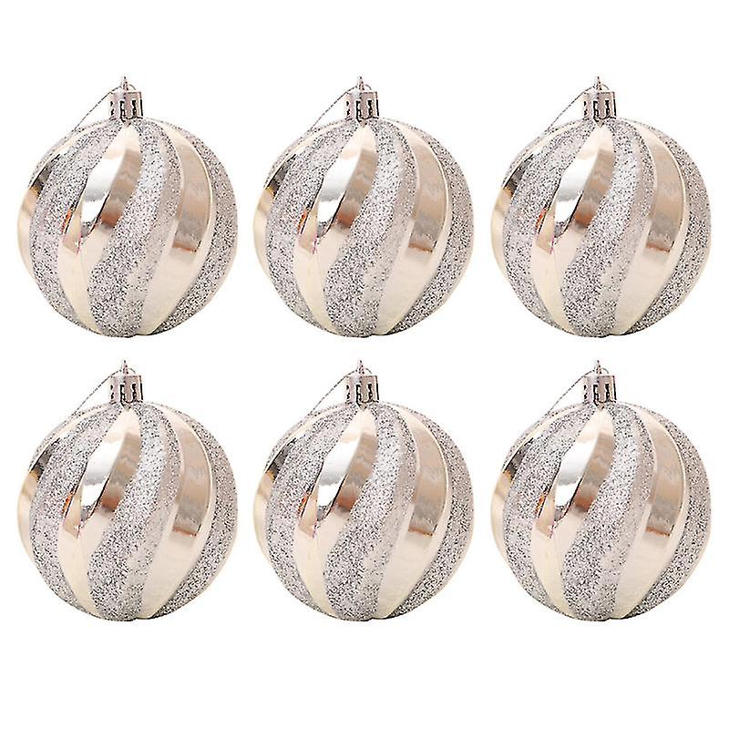 6pcs Christmas Hanging Balls