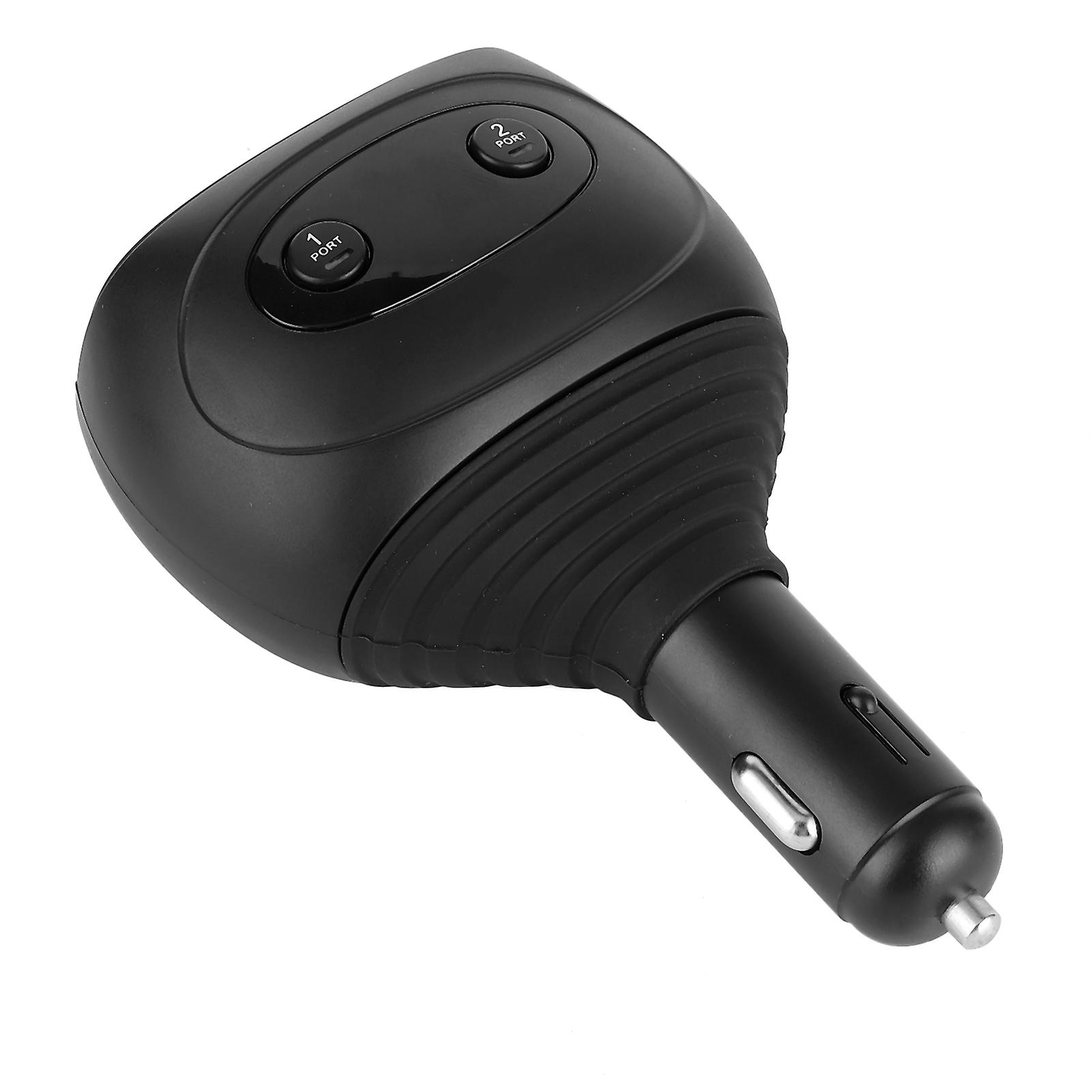 64W Dual USB Car Charger with QC3.0 Fast Charging and Digital Display for Cigarette Lighter Socket