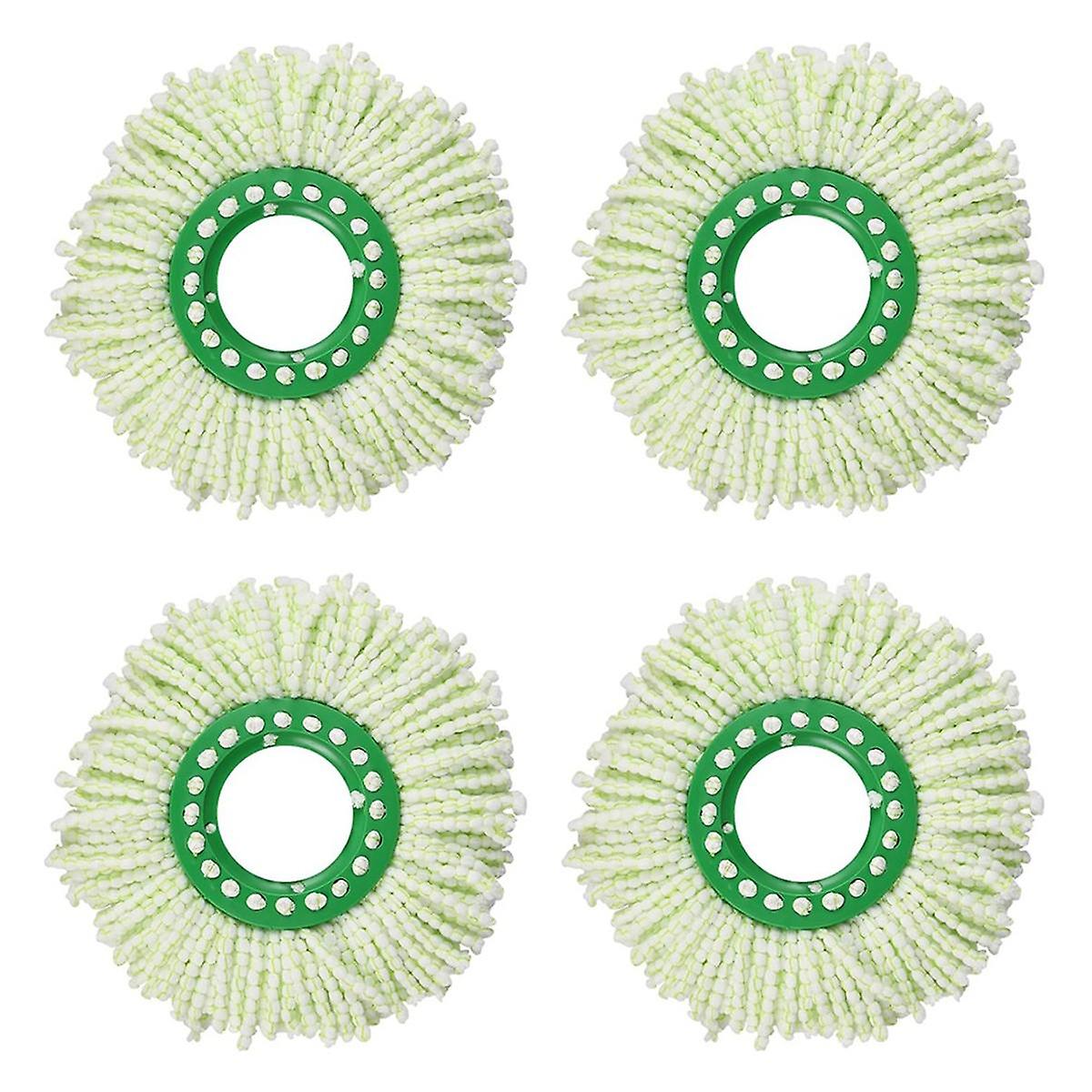 4 Pack Replacement for System, Large Microfiber Round Refills