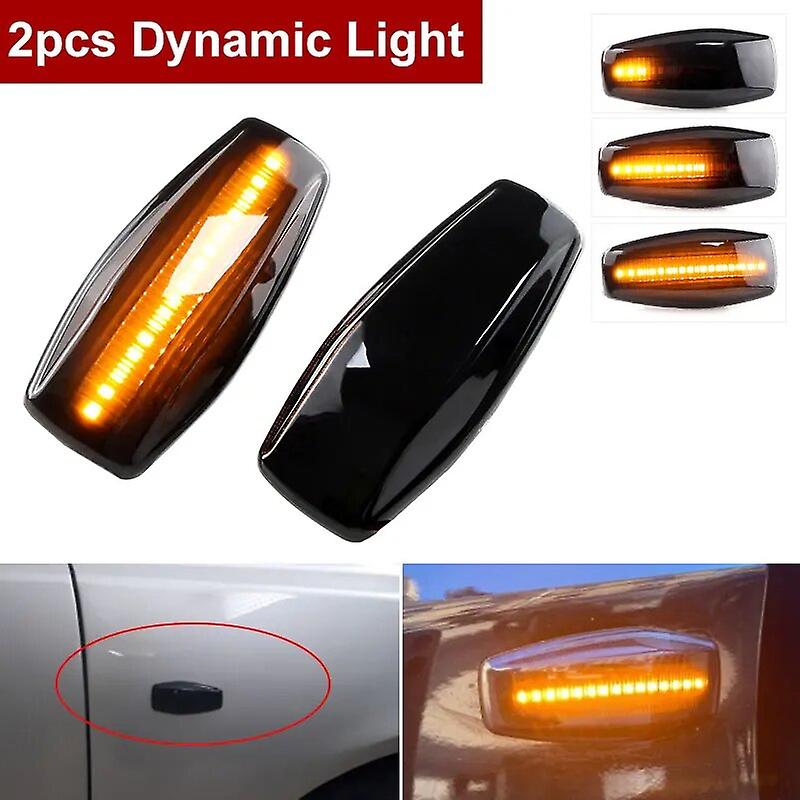 2x Led Dynamic Turn Signal Side Marker Light Sequential Blinker Light For Hyundai Elantra Getz Sonata Xg Terracan Tucson Kia Rio