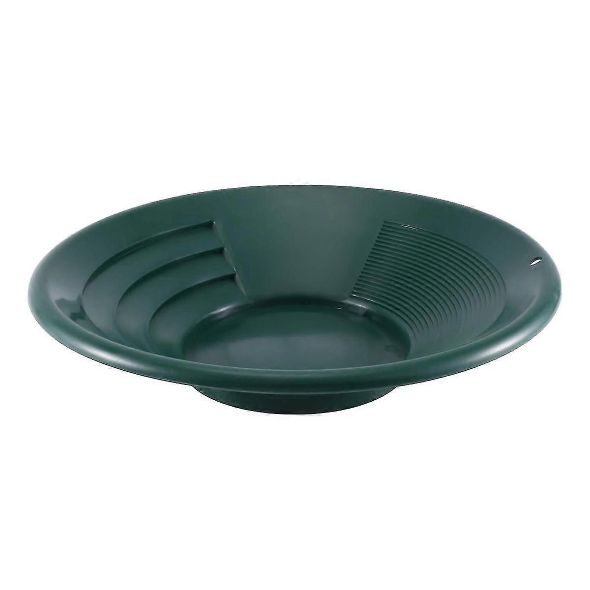 1stk Plast Gold Pan Basin Mining Pan Mudring Prospektering Tool Vask Gold Panning Utstyr