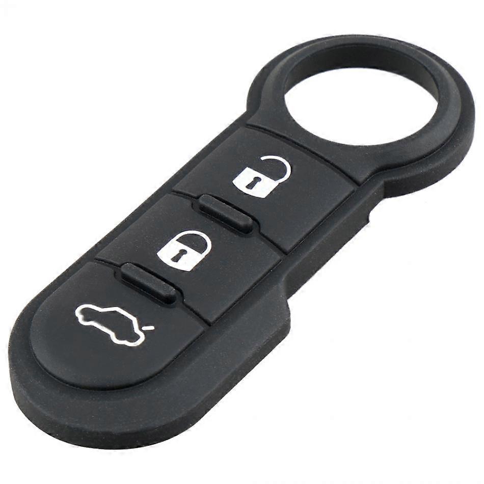 3 Buttons Car Key Remote Control Folding Housing Replacement Key Shell Case Fit for Fiat 500 Panda Punto Bravo