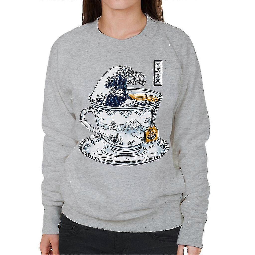 Kanagawa Tee Damen Sweatshirt