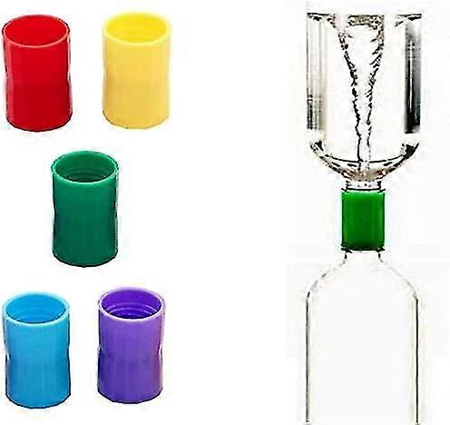 Pack Of 5 Vortex Bottle Connectors In Bottle Fountain Connection, In Bottle