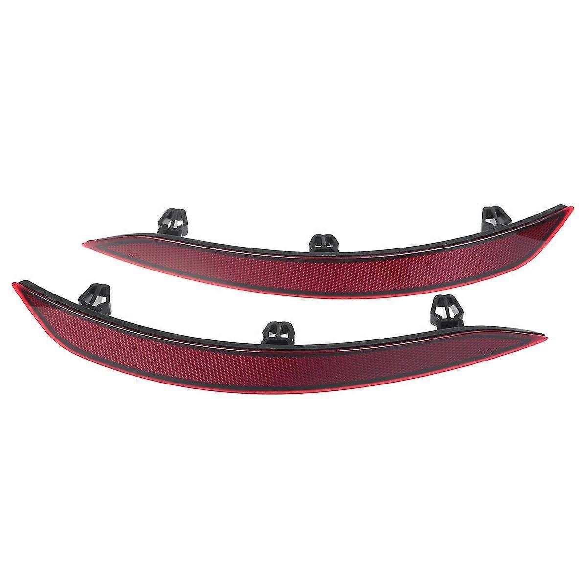 1 Pair Car Rear Bumper Reflector Light Fog Lamp Rear Bumper Fog Light for- A3 S3 2017-2019 8V594510