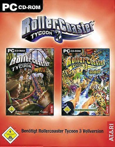Rollercoaster Tycoon 3 Add-ons - PC CD - New & Sealed