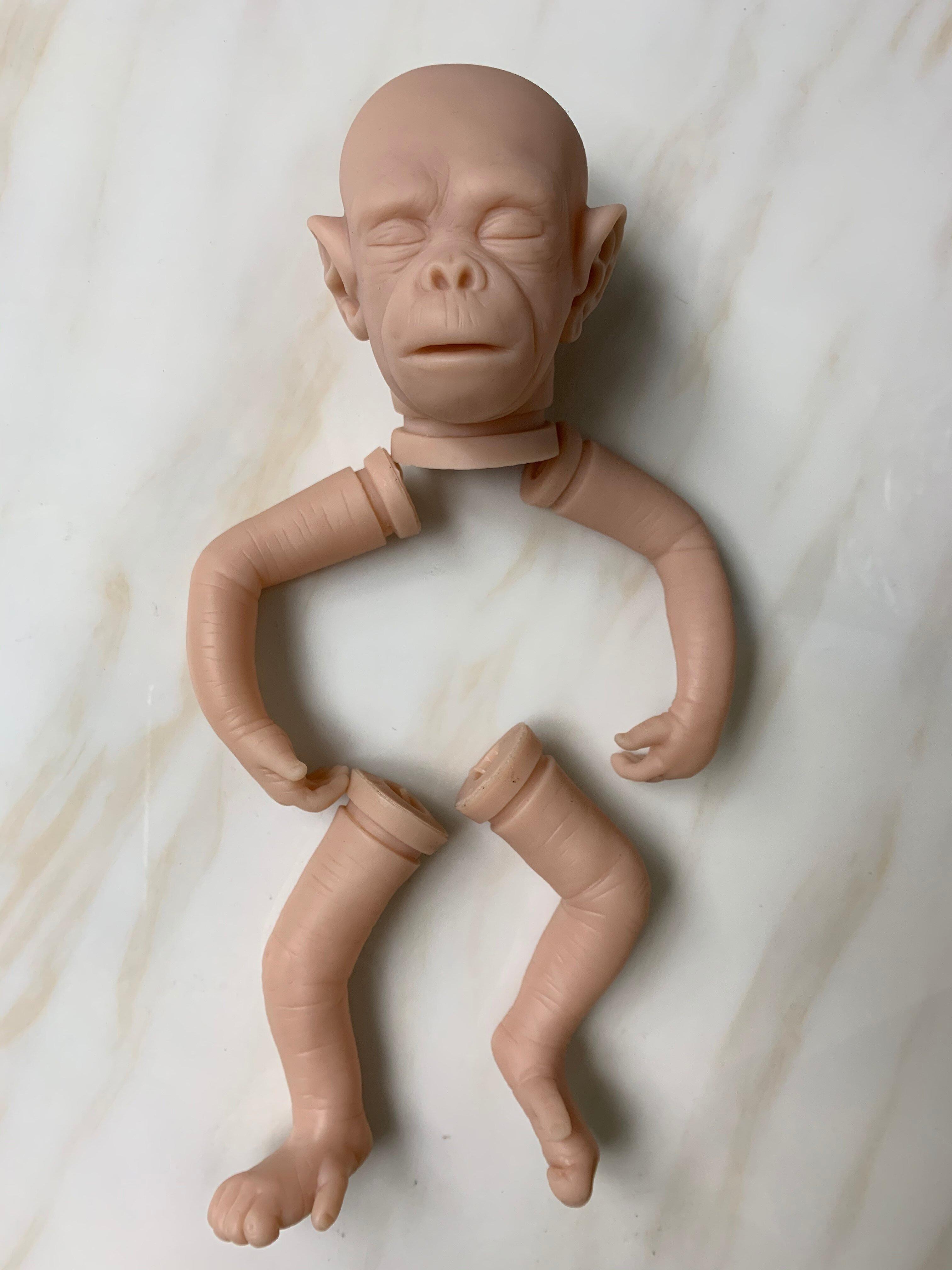 Reborn Doll Kit Monkey Orangutans Lifelike Realistic Artist Made