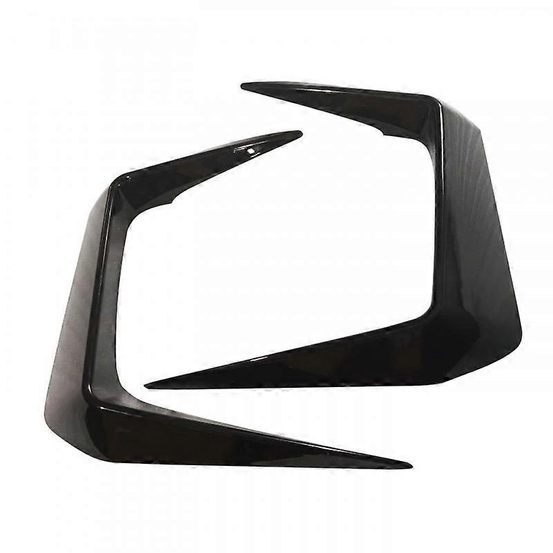 Carbon Fiber Look Rear Bumper Fog Light Cover Trim For Toyota RAV4 2019-2025 – Left & Right Set