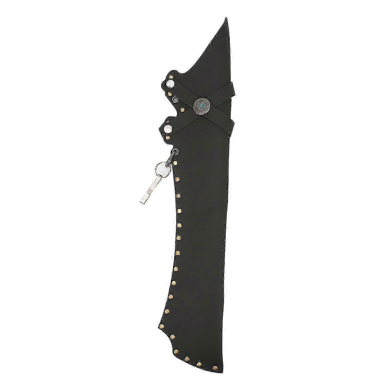 Archery Quiver Holds 20 Arrows Leather Archery Arrow Holder For Field Practice