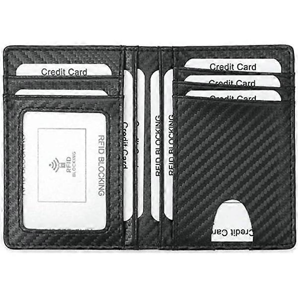 Minimalist wallets with two compartments and front pocket
