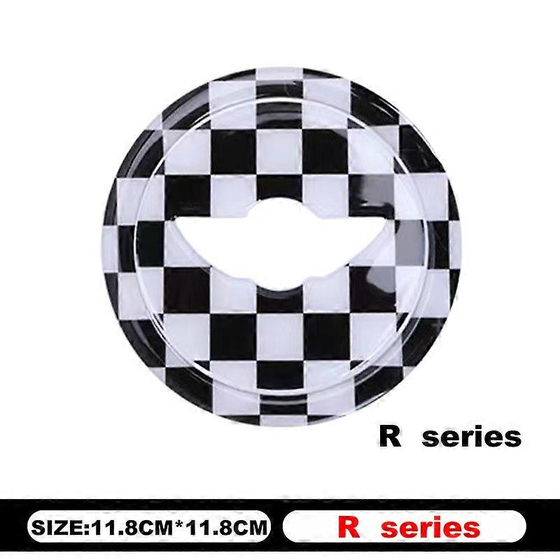 Car Decoration Accessories For BMW MINI R53 R55 R57 R56 R60 R58 R59 Steering Wheel Resin Emblem Decal Sticker JOHX
