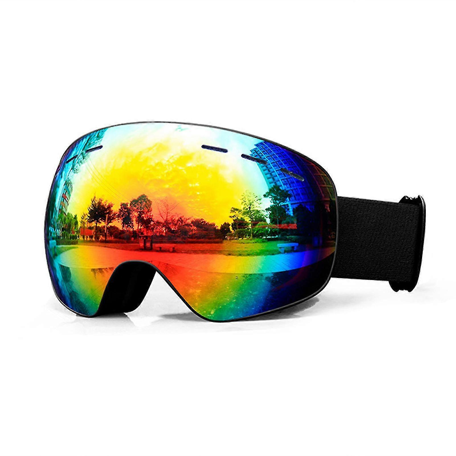 Hd View Ski Snowboard Goggles Comfortable Windproof Snow Goggles For Skiing Snowmobiles