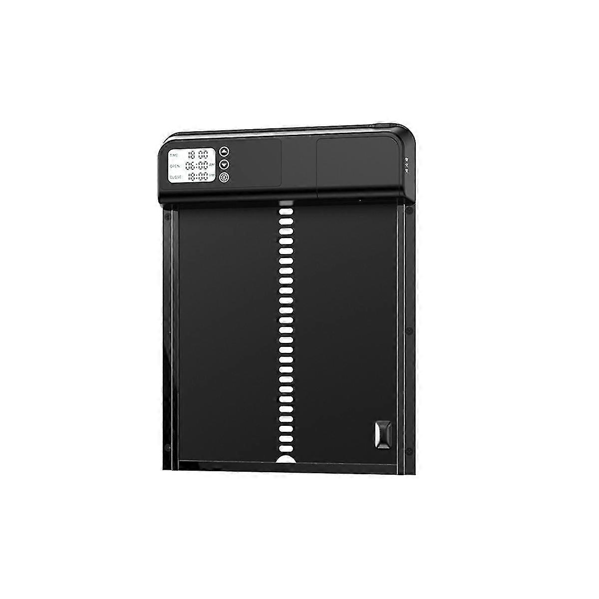 Smart Automatic Chicken Coop Door, Lcd Display Chicken Coop Door Opener With Manual And Timer Contr