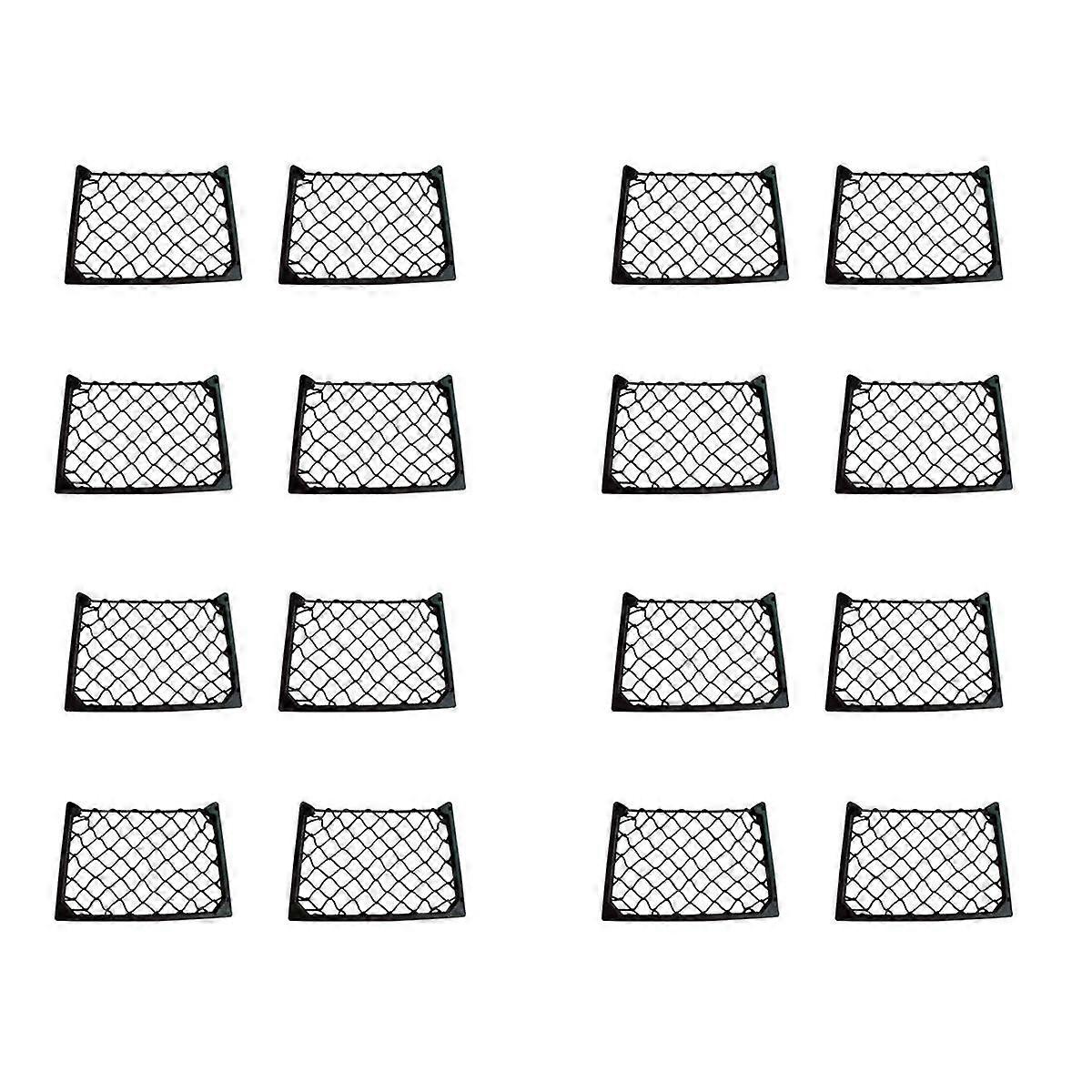 16PCS Large Elastic Net Storage Magazine Holder Rack Car/Caravan//Boat Camping Accessories Caravan