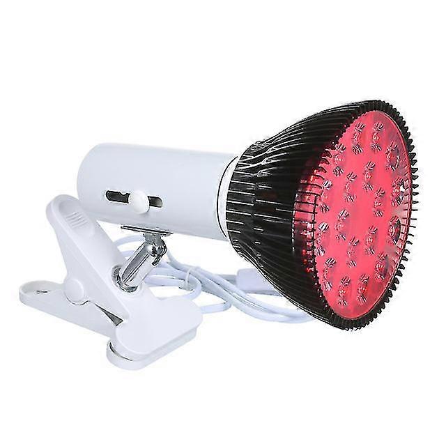 Red light therapy lamp 36w 18 leds infrared light therapy device adjustable lamp clamp holder skin care pain relief health care