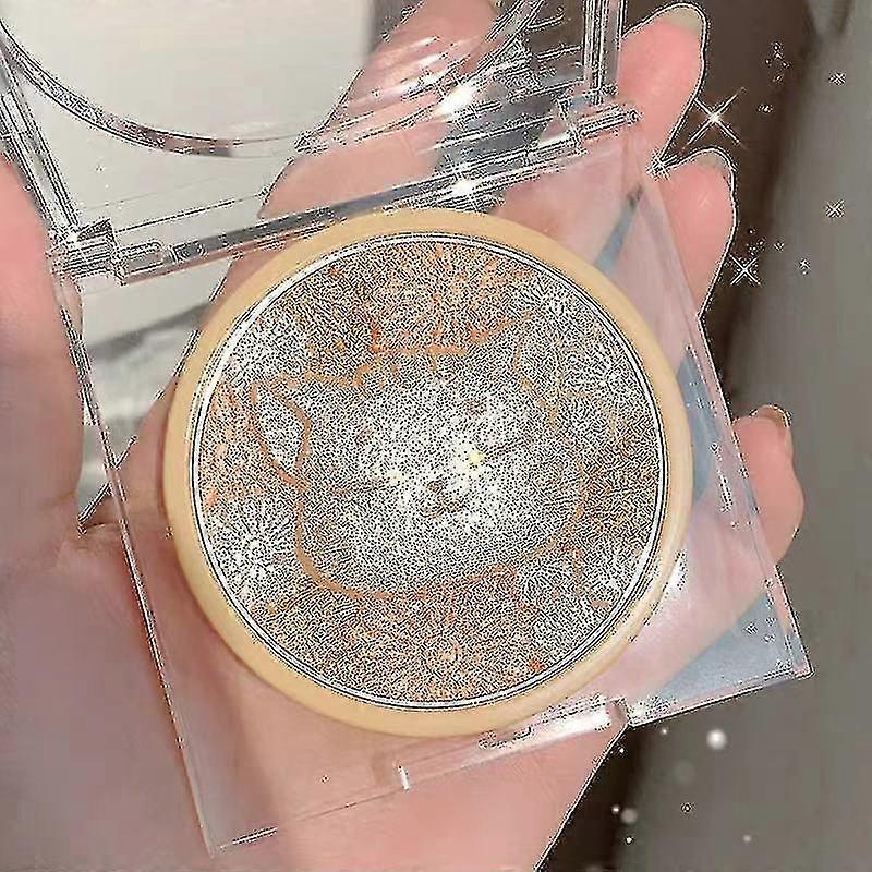 hmwy-shimmer highlighter powder palette face contour makeup highlight face|bronzers  highlighters