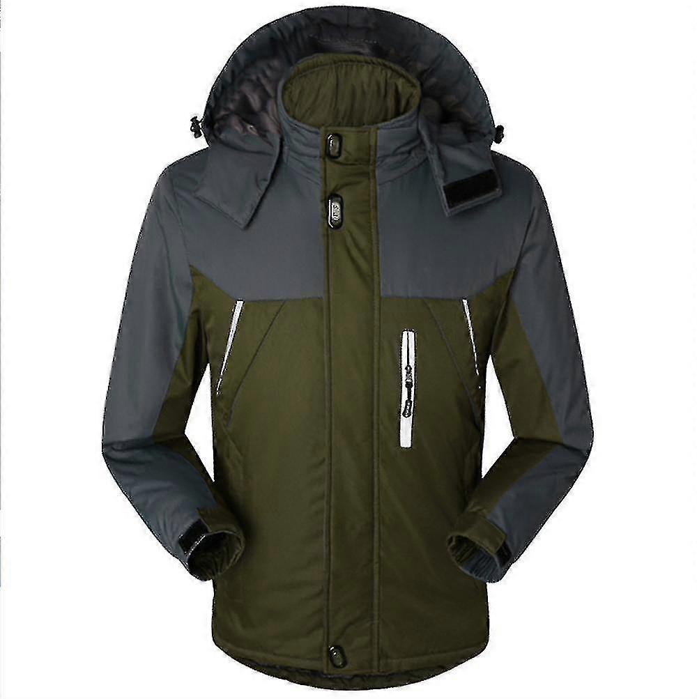 Men's Waterproof Ski Jacket Windproof Snowboarding Jackets Winter Snow Warm Coat
