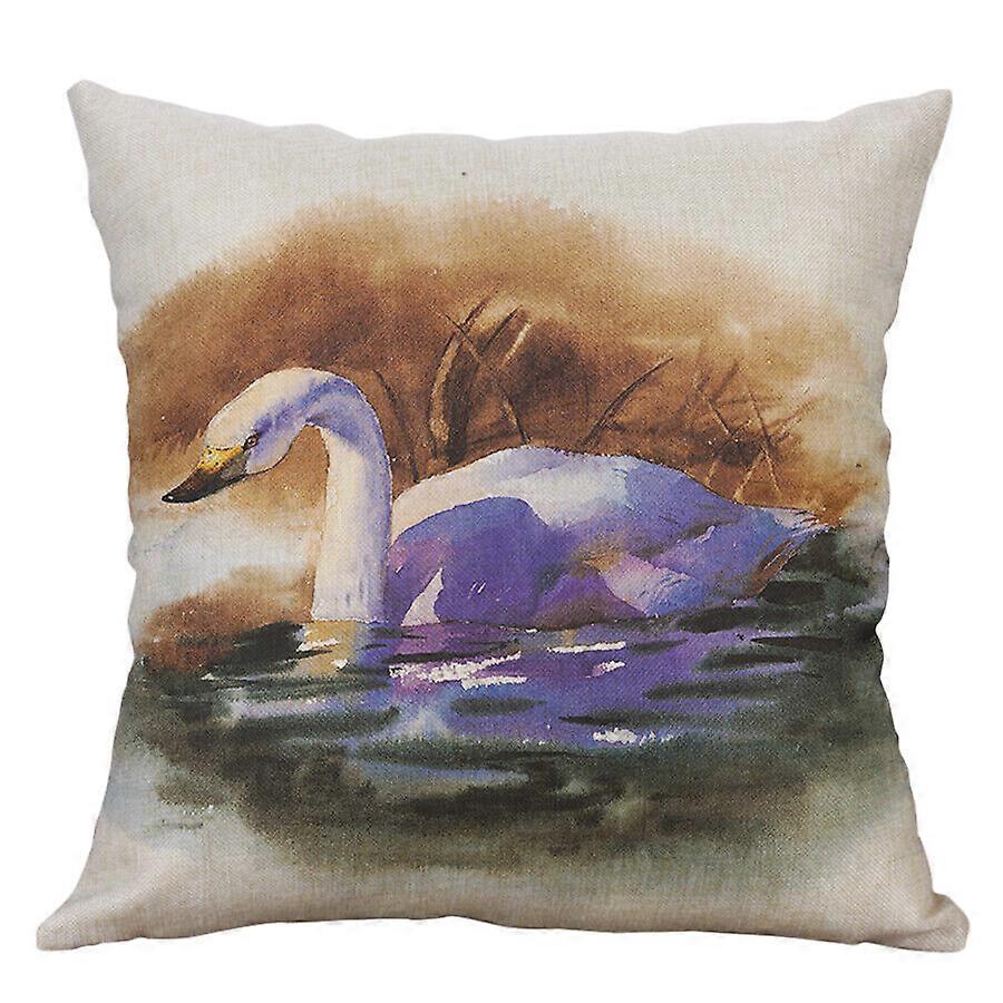 Grus japonensis枕カバーソファ車のウエストクッションカバーホームDcorデザイン705jpjcjh