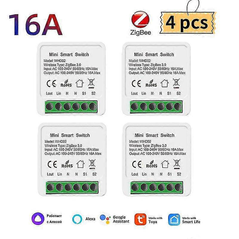 Tuya Mini Wifi And Zigbee S Diy 2-way R Relay Automat