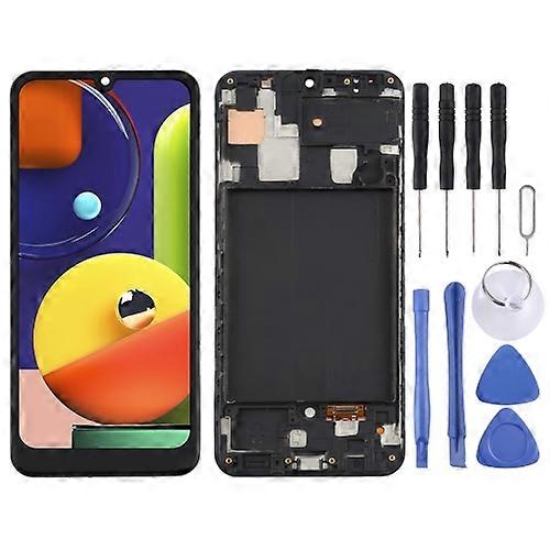 TFT LCD Screen for Samsung Galaxy A50s Digitizer Full Assembly With Frame