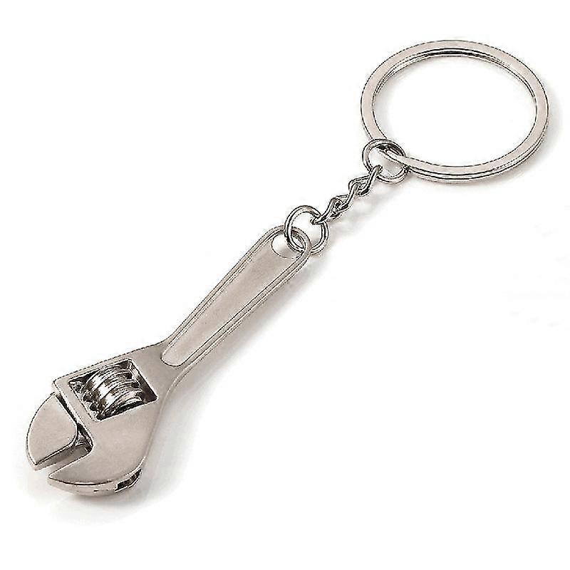 Adjustable Wrench Keychain Pocket Spanner Keychain Wrench Keychain Protable Repair Hardwares Hand Tool For Man Gift,easy To Carry Easy To Use(2p