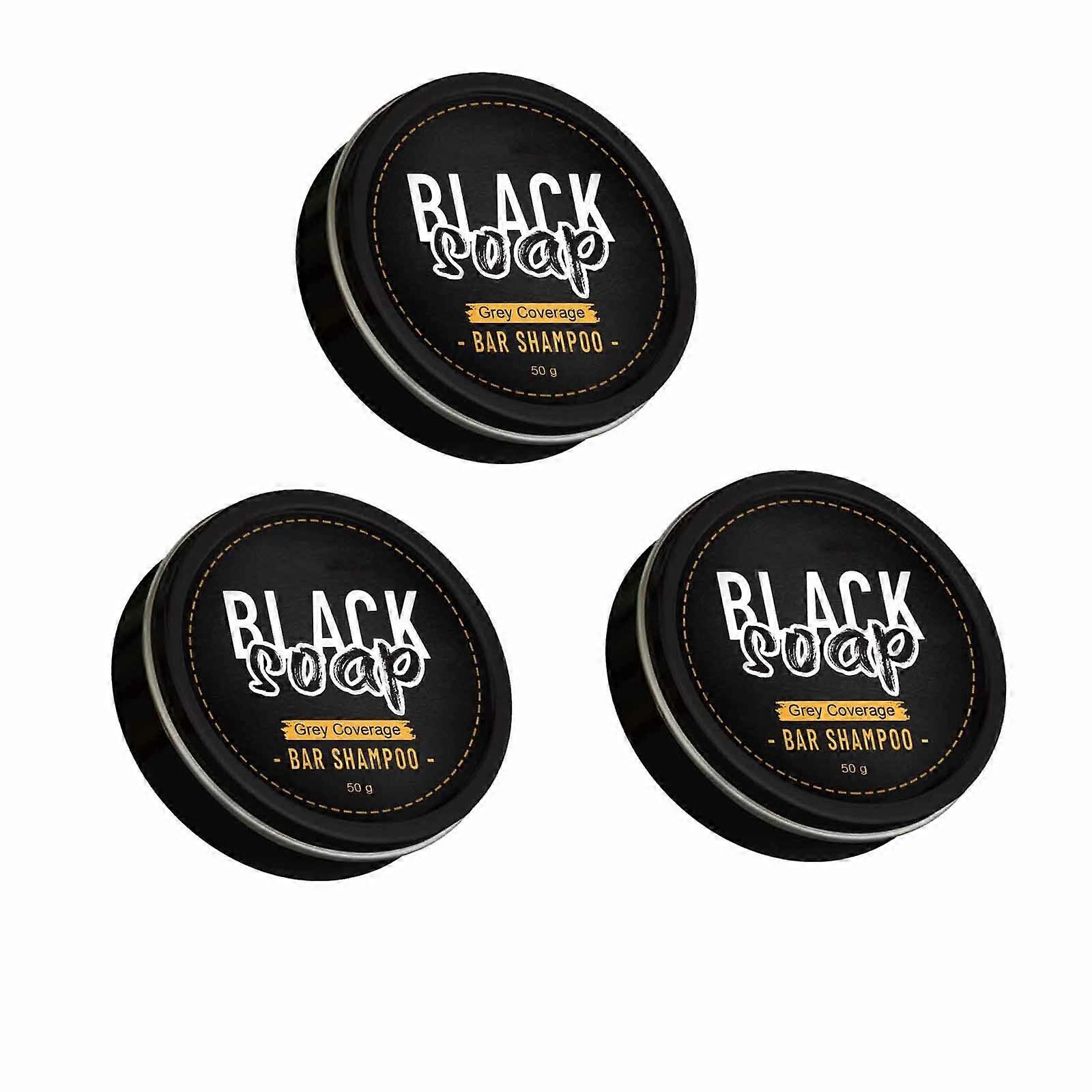 Männer Bar Shampoo, Haar Verdunkelung Komprimierte Seife, Bar Shampoo Für Haarabdeckung 50g