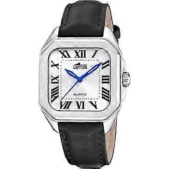 Reloj Lotus para mujer - 18968-1 Correa de cuero negro