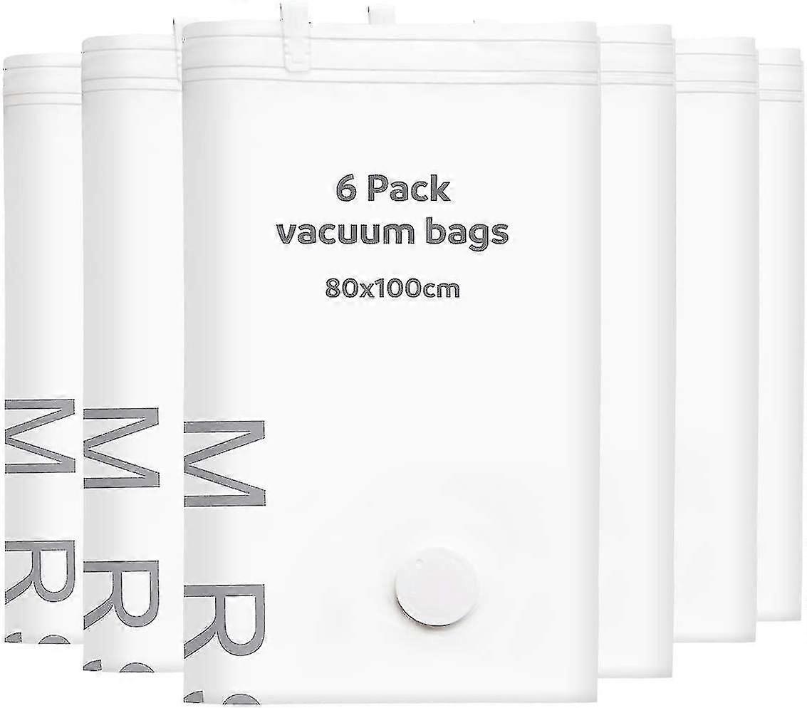 6 Pack Vacuum Storage Bags 80*100cm