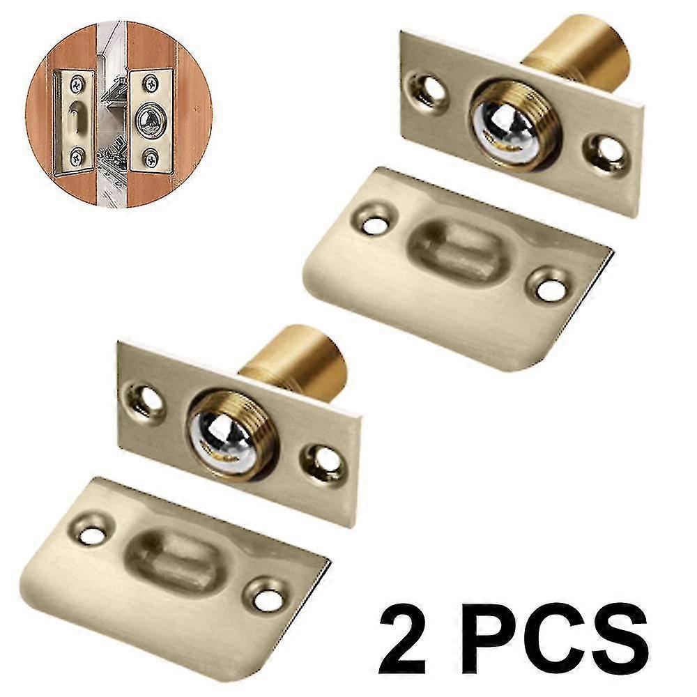 Dørkulefangerskap for ball 2 stk. rustfritt stål justerbar