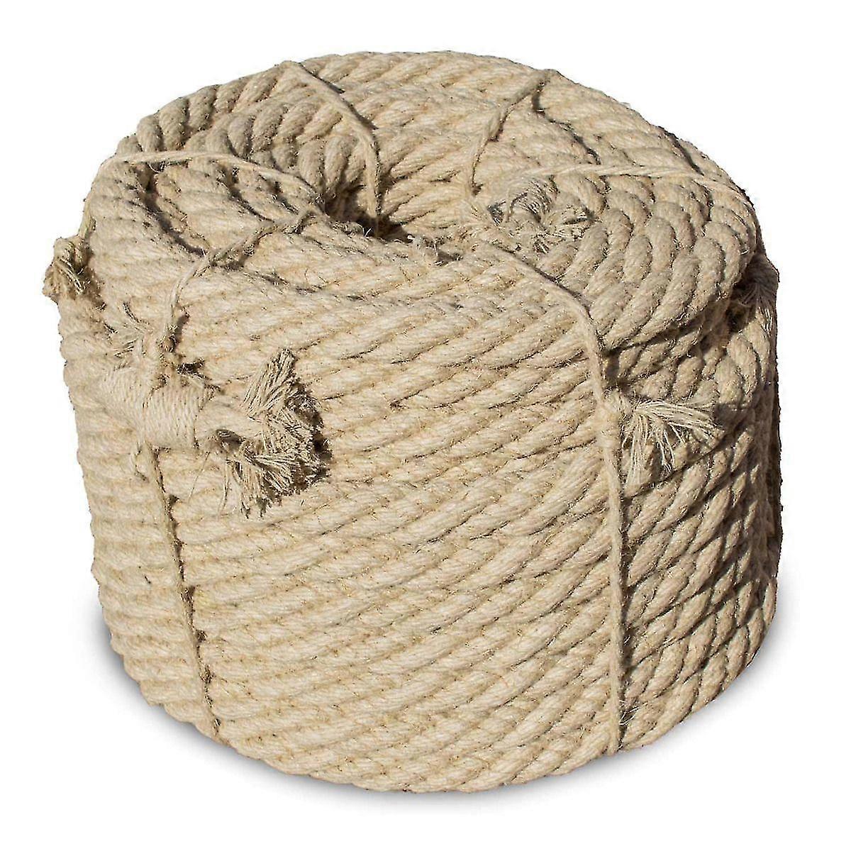 Natural 100% Hemp Rope 30mm