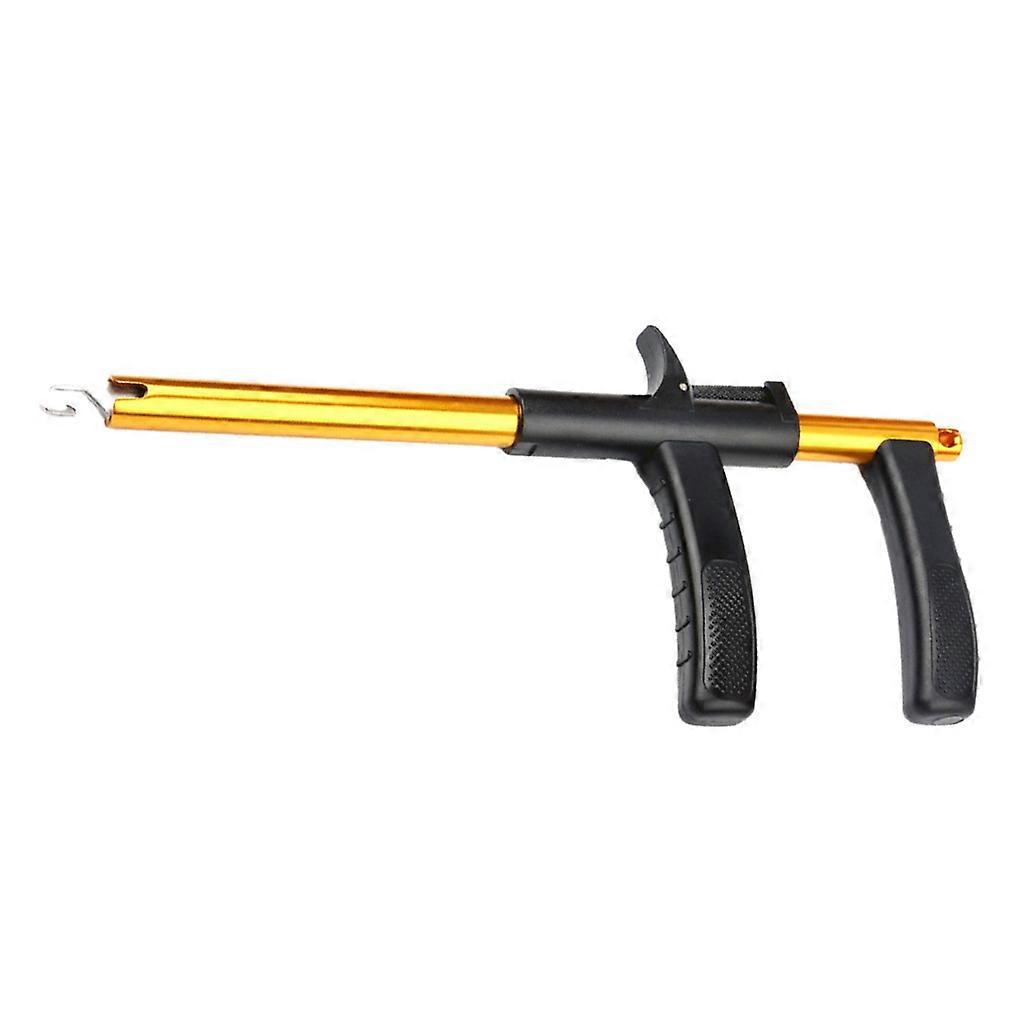 Fishing Hook Remover Extractor Detacher Puller Disgorger Golden