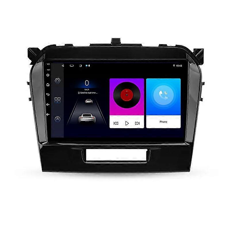 Car Radio For Suzuki Vitara 4 2014 - 2018 Multimedia Video Player Navigation GPS