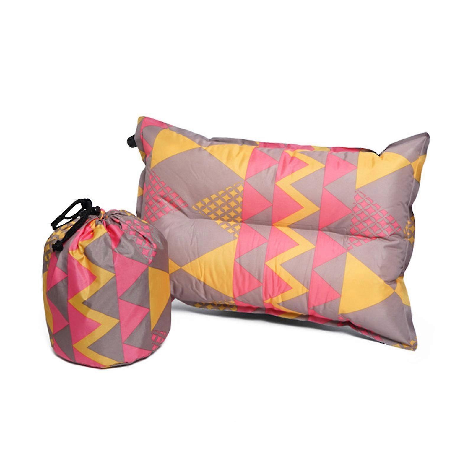 Ultralight Inflatable Pillow Automatic Inflatable Backpacking Pillow with Storage Bag for Camping Hiking Backpacking
