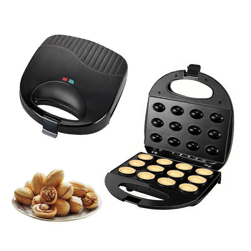 Mini Electric Walnut Cake Maker Automatic Nut Waffle Bread Machine Sandwich Iron Toaster Baking