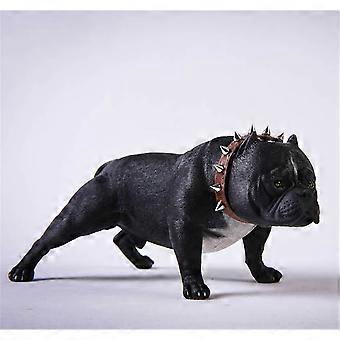 JXK 1:6 Scale American Bully pitbull Dog Pet Healing Figure