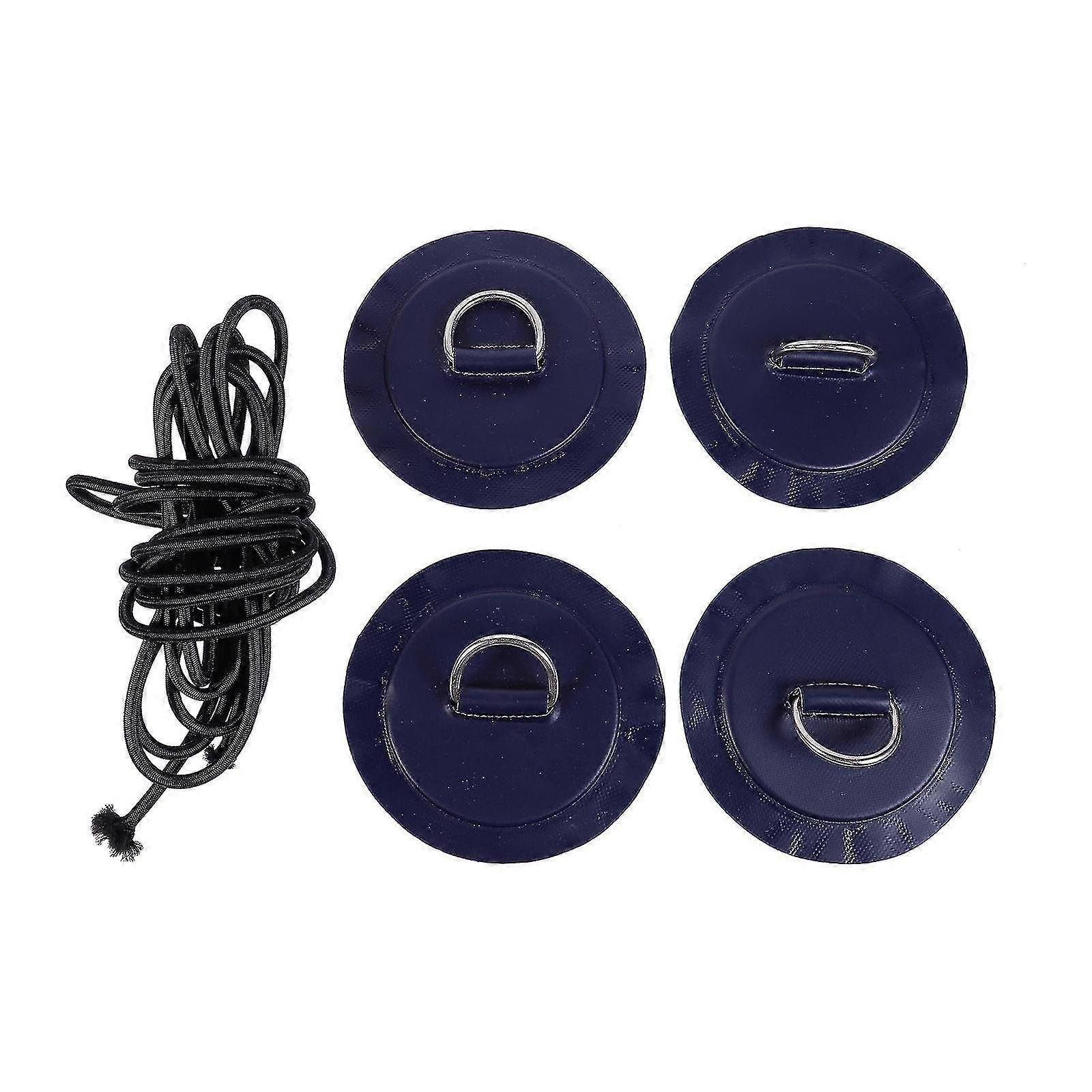 1 Set K D-ring Pad Canoe D-ring Patch K Deck Anchor Line D-ring Patch