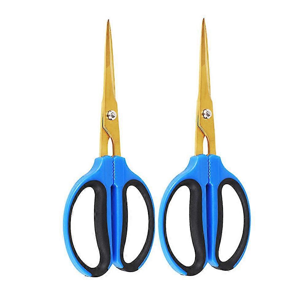 Trimming Scissors  - Titanium Coating - 2 Pack