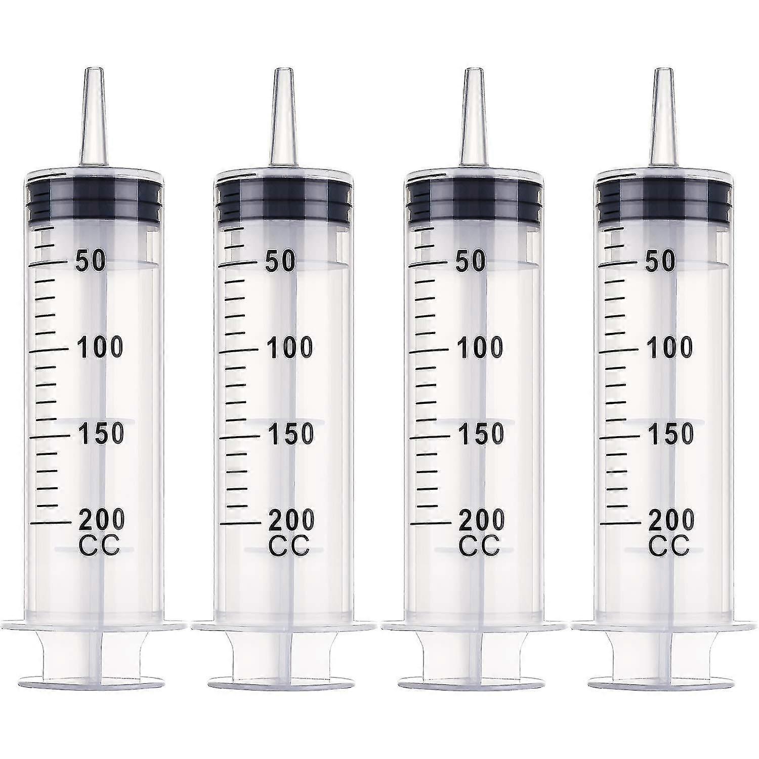 Stor plastiksprøjte