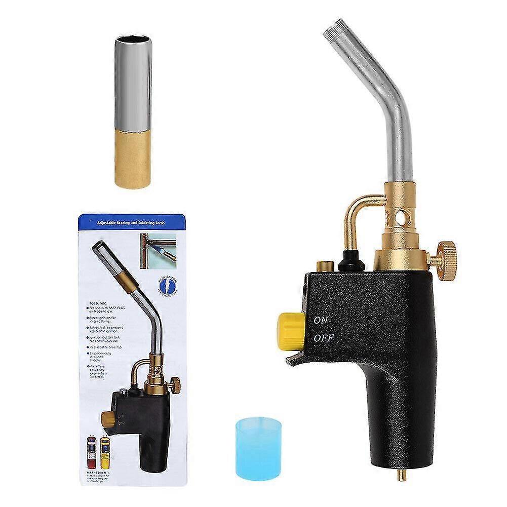 Professional Propane Mapp Blow Torch Welding Soldering Brazing Gas Plumbing Tool