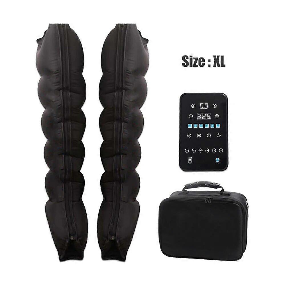 חשמלי 6 חלל דחיסת אוויר רגל רגל מעסה ירכיים התאוששות קו המותניים לקדם את זרימת הדם לחץ שרירים להירגע