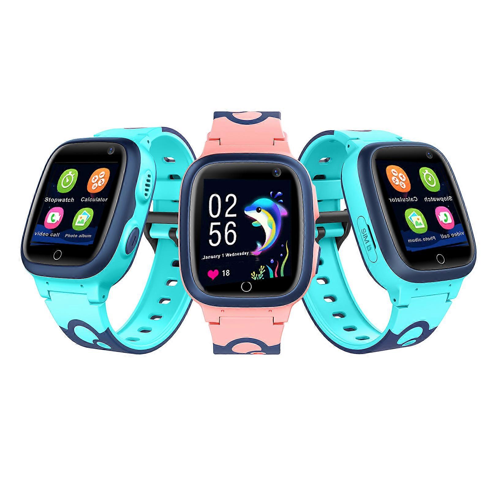 Smart Watch Q12S Børneure Børn Studerende Touch Screen Vandtæt Vandtæt Positionering Wachesforkids Piger