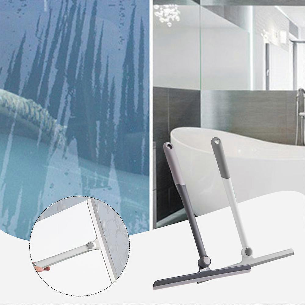 360 Rotating Shower Glass Squeegee Reusable Window Cleaning Scraper for Bathroom Kitchen